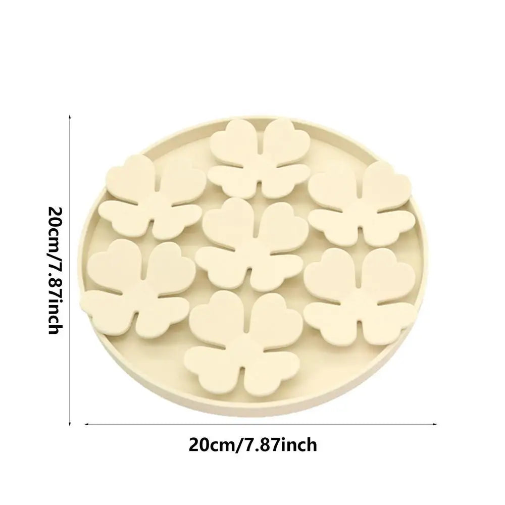 Dog/Cat Lick Mat - Slow Silicone Food Bowls With Suction Cup Feeding