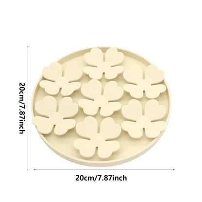Dog/Cat Lick Mat - Slow Silicone Food Bowls With Suction Cup Feeding
